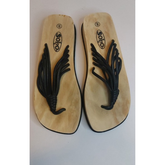 Flip flop style Sandals vacation women's SIZE 8 #274 - Picture 1 of 6